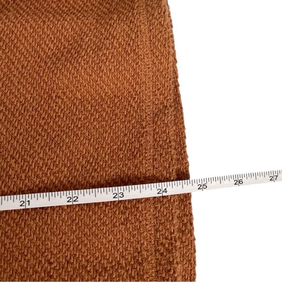 Escape Loop cotton Terry Drawstring Pullover Sweater in Spice Womens Size Medium - Picture 7 of 7